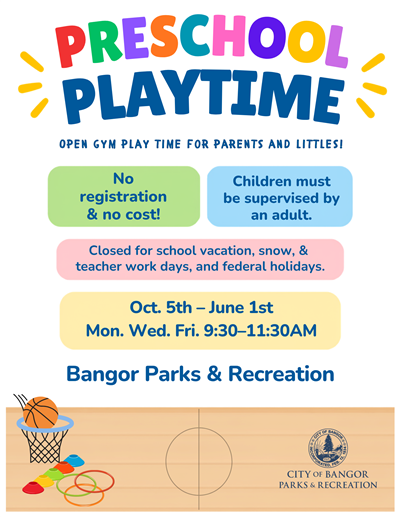 Preschool Playtime 2026-2027 Preschool Playtime 2026-2027